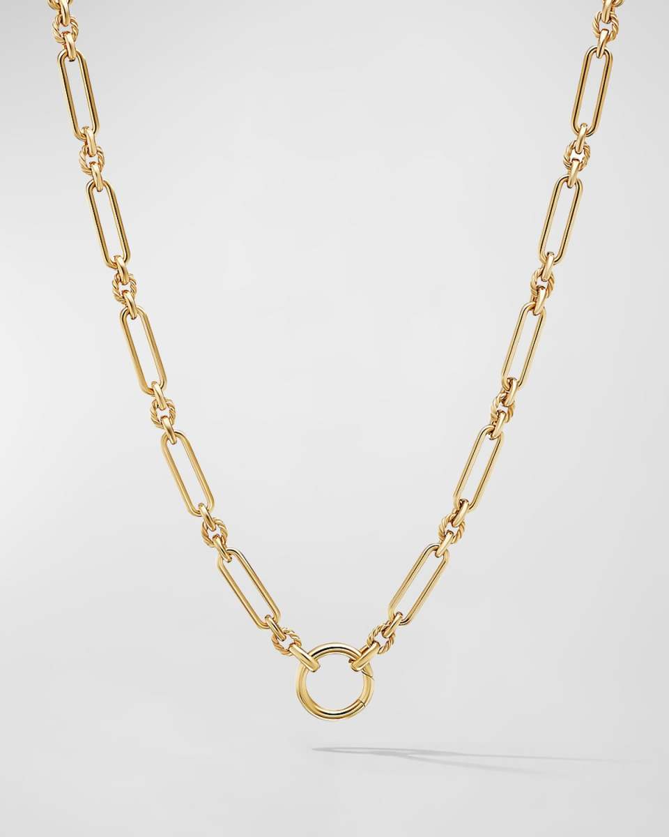Lexington Chain Necklace in 18K Gold, 4.5mm, 17"L